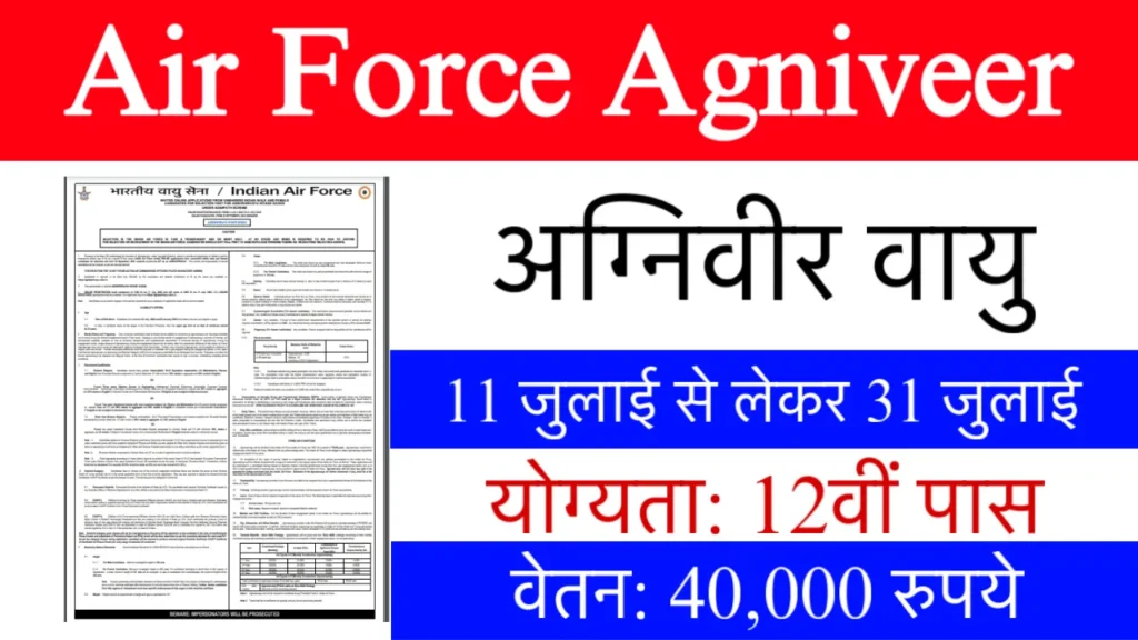 Air Force Agniveer Vacancy 2025