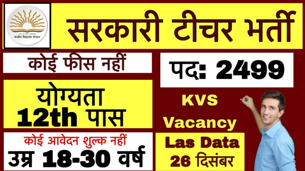 KVS Recruitment